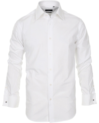 Laura Regular Fit Shirt Double Cuff White ryhm�ss� Kl�der / Skjortor @ Ask�s Testmilj� 1 (11000411r)