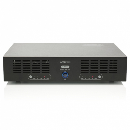 Endsteg 100V, 2x250W ryhm�ss� Hembioutrustning @ Ask�s Testmilj� 1 (AMC-IA2X250)