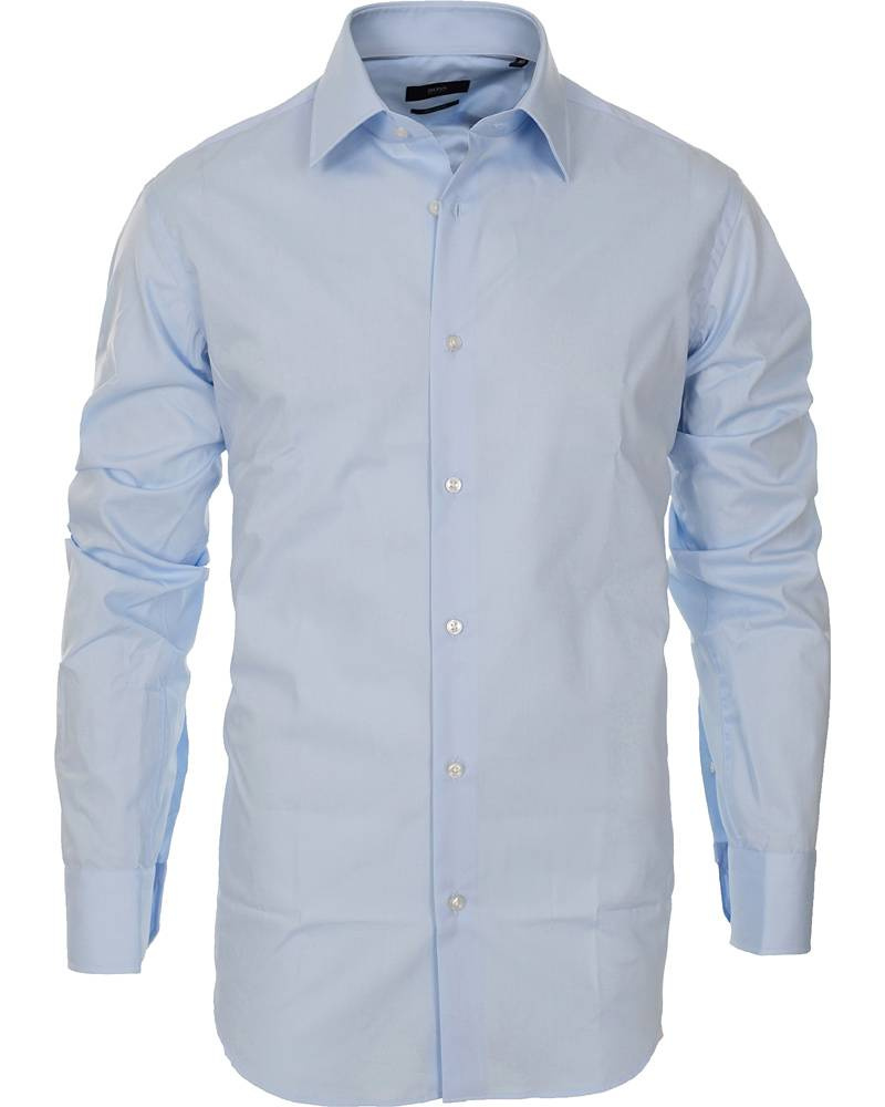 Enzo Regular Fit Shirt Open Blue