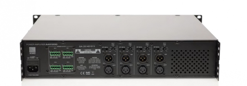 Endsteg 100V, 4x120W