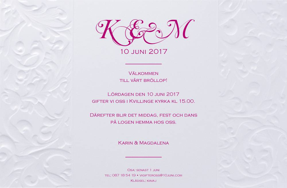 Silkkitie, kutsukortti